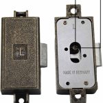 Spanjoletslot 20 mm Links brons