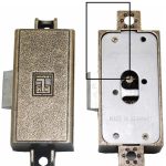 Spanjoletslot 20 mm Rechts brons