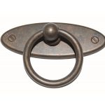 Greep Donker brons Met Achterplaat