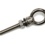 Oogbout 06x60 mm rvs AISI 316