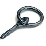 Aanlegring 10x100 mm rvs AISI 316