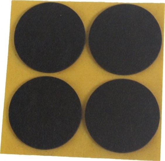 Zelfklevend Vilt Bruin Ø 50 mm