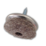 Viltglijder Ø 24 mm met schroef - Afbeelding 2