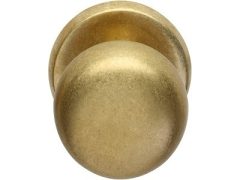 Intersteel voordeurknop zwaar 80/75 messing getrommeld