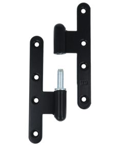 Zware paumellescharnier 140 x 80 mm rechts