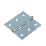 Scharnier blank verzinkt 60x60 mm