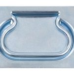 Kistgreep 140 x 90 mm staal gegalvaniseerd