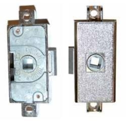 Draaistangslot 707.8 Zamak 15 mm Vernikkeld