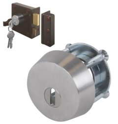 Nemef veiligheidsrozet SKG3 met kerntrekbeveiliging voor oplegsloten rvs