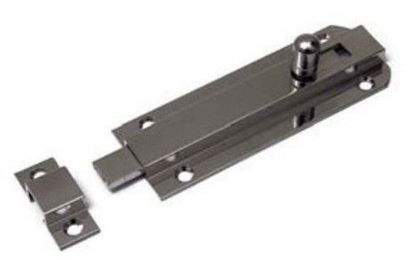 Profielschuif Vlak Vernikkeld 40 x 25 mm