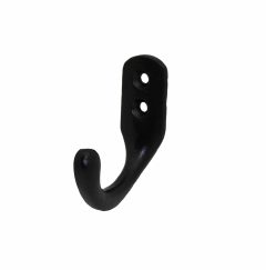 Kapstokhaakje zwart