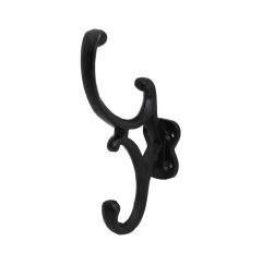 Kapstokhaak ijzer zwart