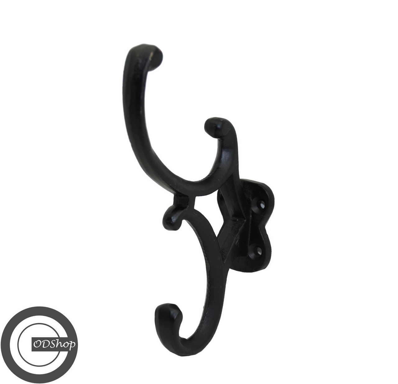 Kapstokhaak ijzer zwart - Afbeelding 2