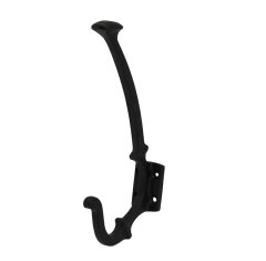 Kapstokhaak ijzer zwart