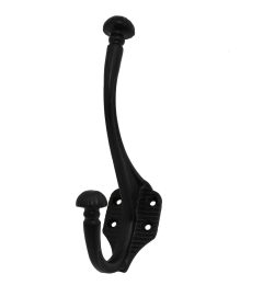Kapstokhaak ijzer zwart