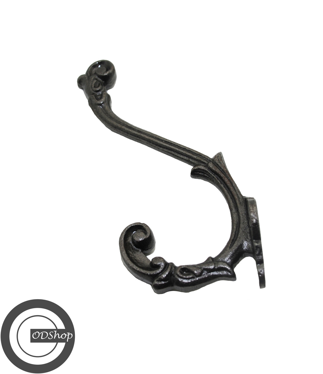 Kapstokhaak ijzer bewerkt - Afbeelding 2