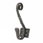 Kapstokhaak ijzer gedraaid