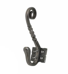 Kapstokhaak ijzer gedraaid