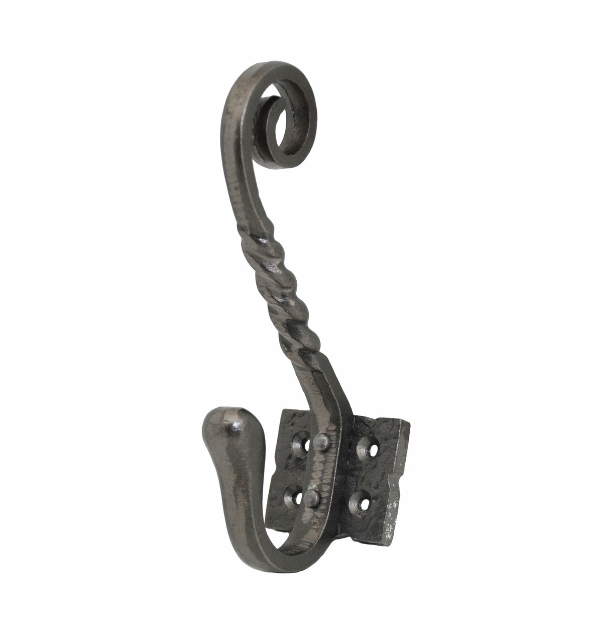 Kapstokhaak ijzer gedraaid
