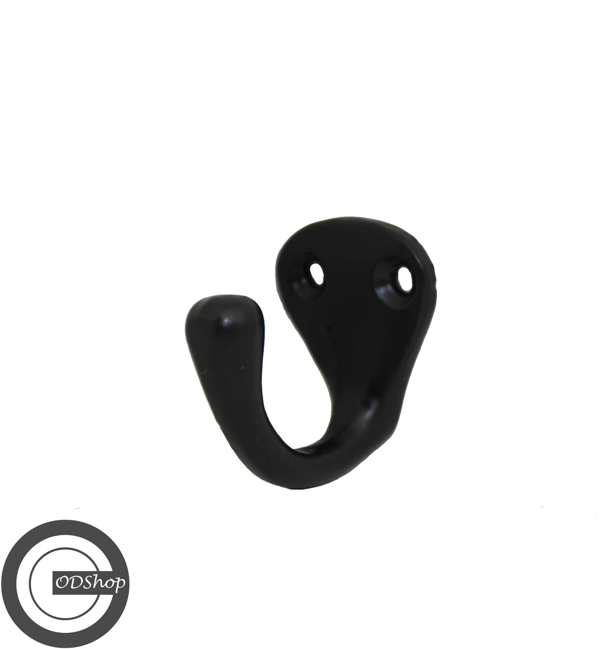 Kapstokhaakje ijzer zwart - Afbeelding 2