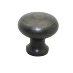 Knop rond IJzer Grijs 40 mm