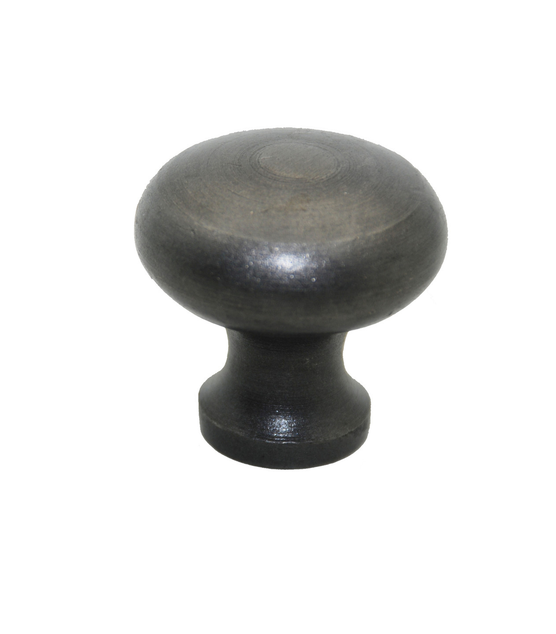 Knop rond IJzer Grijs 40 mm