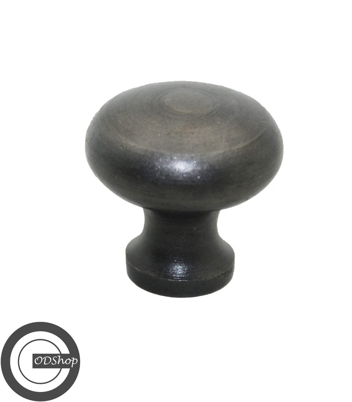Knop rond IJzer Grijs 40 mm - Afbeelding 2