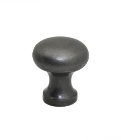 Knop rond IJzer Grijs 30 mm