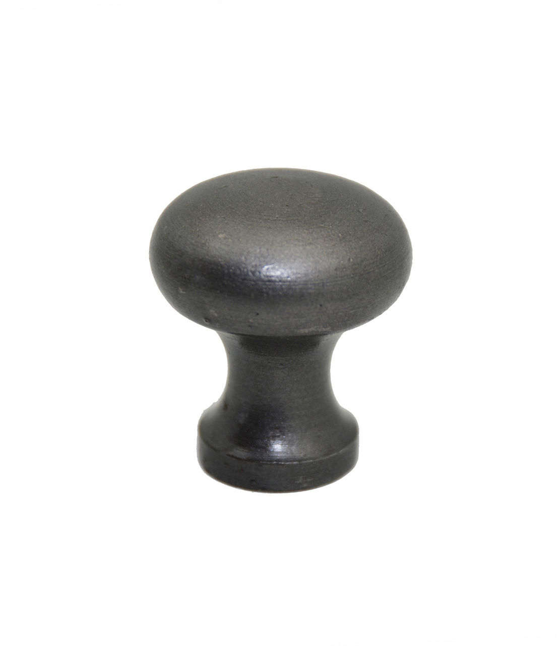 Knop rond IJzer Grijs 30 mm