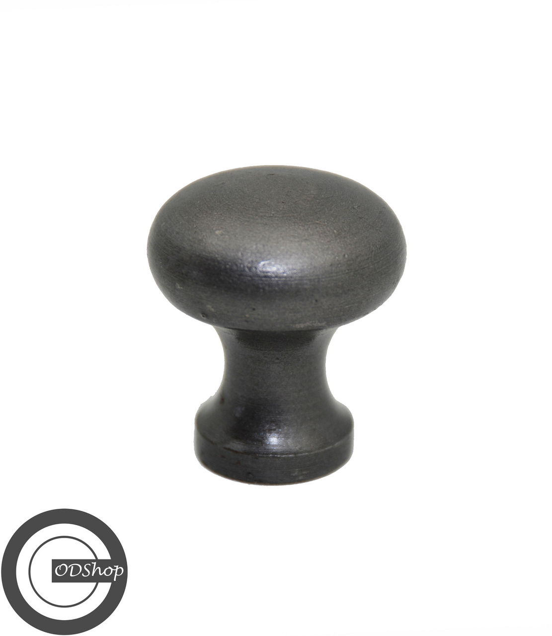 Knop rond IJzer Grijs 30 mm - Afbeelding 2