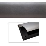 Binnenbriefplaat Luxe rvs