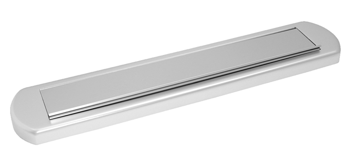 Briefplaat aluminium Clima Comfort Afgerond S2