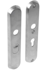 Intersteel Veiligheidsschilden PC55 met kerntrek beveiliging kruk/kruk SKG3 rvs