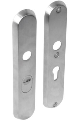 Intersteel Veiligheidsschilden PC55 met kerntrek beveiliging kruk/kruk SKG3 rvs