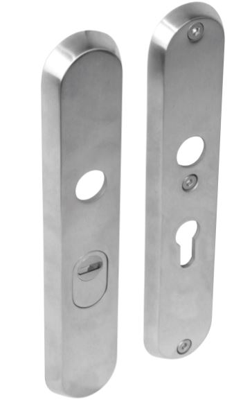 Intersteel Veiligheidsschilden PC55 met kerntrek beveiliging kruk/kruk SKG3 rvs