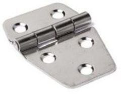 Klepscharnier rvs gepolijst Vaste Pen 40x55 mm