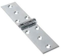 Klepscharnier blank verzinkt 23x80 mm