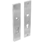 Intersteel Veiligheidsschilden PC72 met kerntrek beveiliging kruk/kruk SKG3 rvs Rechthoekig