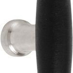 Meubelknop Timeless 1932M mat nikkel/ebbenhout