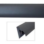 Binnenbriefplaat Luxe Antraciet