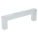 Greep recht rvs 96 mm