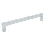 Greep recht rvs 192 mm