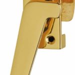 Intersteel Raamsluiting met nok links messing gelakt