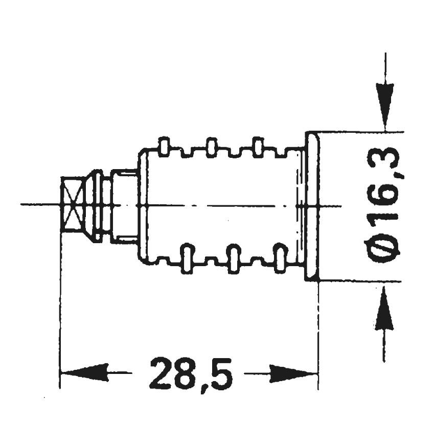 Cilinder VCS 18.2 + 2 sleutels - Afbeelding 2