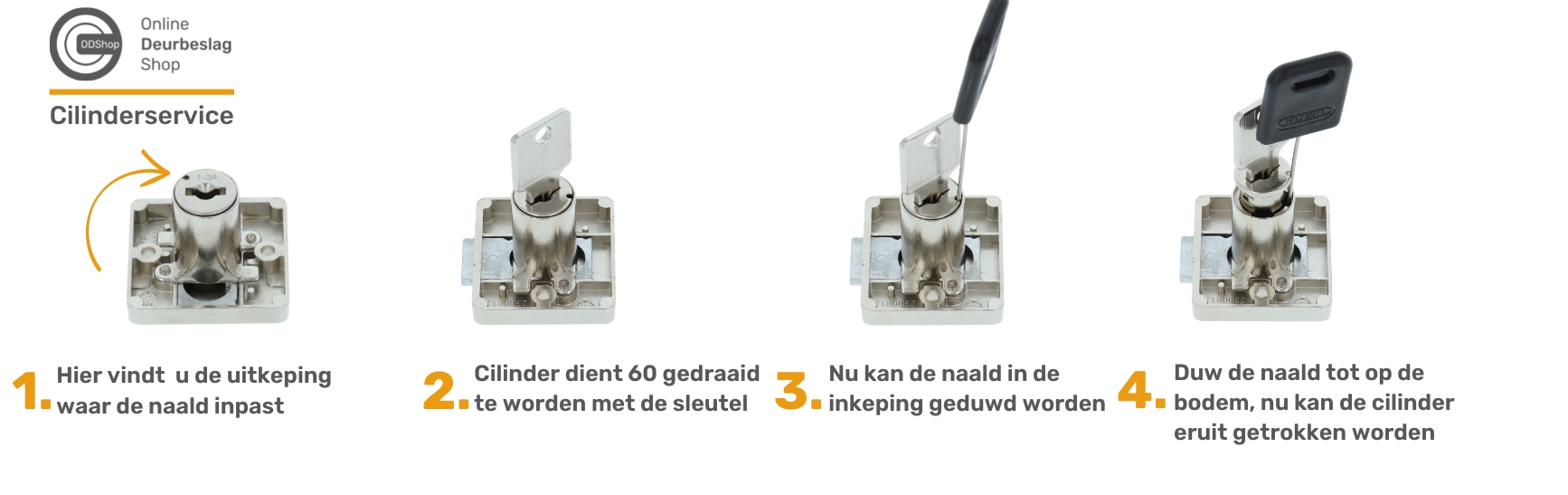 Cilinder VCS 18.2 + 2 sleutels - Afbeelding 3