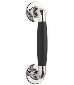 Deurgreep Timeless MG1932C glans nikkel/Ebbenhout