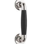 Deurgreep Timeless MG1932C mat nikkel/Ebbenhout