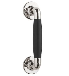 Deurgreep Timeless MG1932C mat nikkel/Ebbenhout