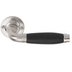 Deurklink Timeless 1934GRR50 mat nikkel/Ebbenhout