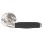 Deurklink Timeless 1932GRR50 mat nikkel/Ebbenhout